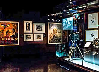 Musee de la Cinematheque displays