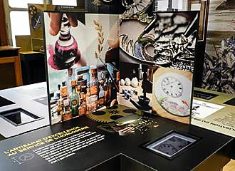 Counterfeit perfume at Musee de la Contrefacon