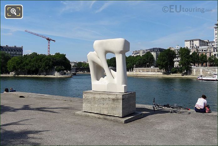 Modern art sculpture