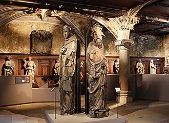 Artifacts within Musee de Notre Dame de Paris