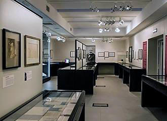 Musee des Lettres et Manuscrits displays