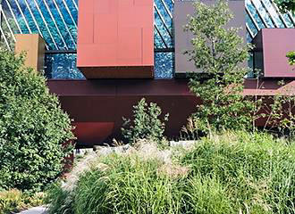 Musee du Quai Branly shrubs