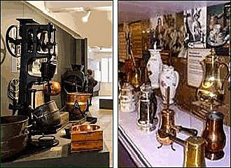 Collection of tools at Musee Gourmand du Chocolat