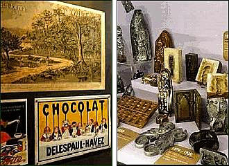 Memorabilia within Musee Gourmand du Chocolat