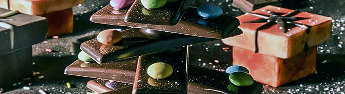 Chocolates within Musee Gourmand du Chocolat