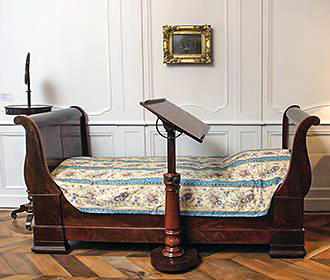 Antique furniture at Musee Hebert