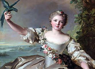 Mathilde de Canisy portrait at Musee Jacquemart-Andre