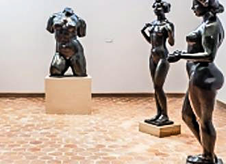 Sculptures at Musee Maillol