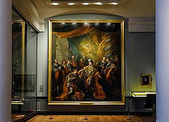 Large painting inside Musee National de la Legion d’Honneur