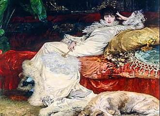 Portrait Sarah Bernhardt at Musee Petit Palais