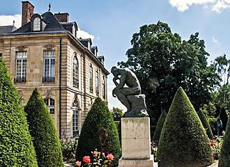 The Thinker at Musee Rodin