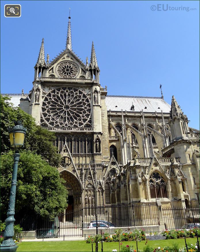 South Rose window at Notre Dame