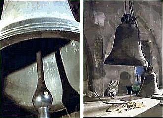 Bells inside Notre Dame Cathedral