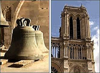 Bells stored at Notre Dame Cathedral