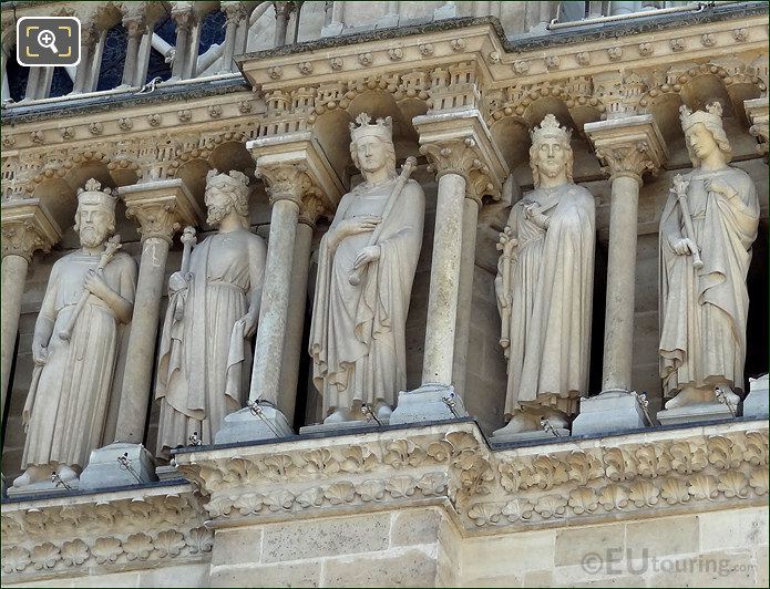 Notre Dame Cathedral Gallery of Kings