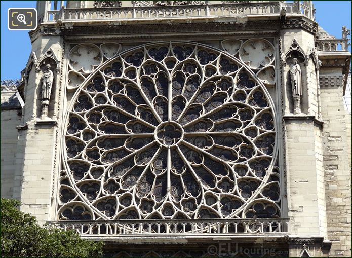 South rose window Notre Dame de Paris