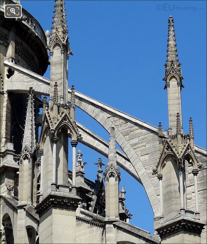 Notre Dame Cathedral spires
