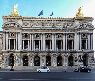 Opera Garnier front facade