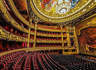 Opera Garnier seating