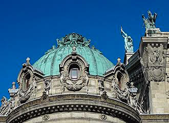 Opera Garnier dome roof