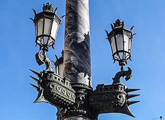 Opera Garnier lamp post