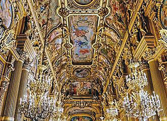 Opera Garnier ornate ceiling