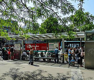 Orlybus Place Denfert-Rochereau bus stop