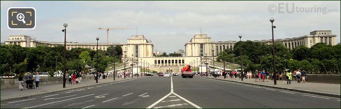 Palais de Chaillot two wings