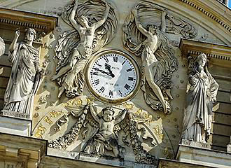 Palais du Luxembourg historical clock