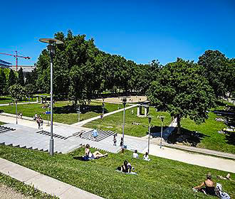 Parc de Bercy in Paris