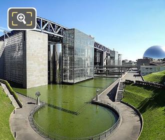 Panoramic Cite des Sciences museum