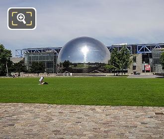 The Geode and Cite des Sciences at Park VIllette