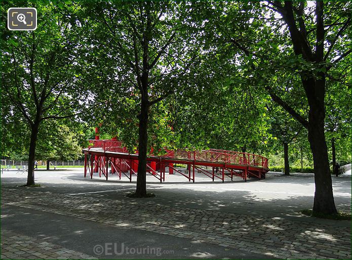 Belvedere Folly within Parc de la Villette