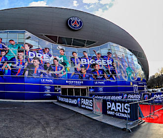 Parc des Princes stadium entrance