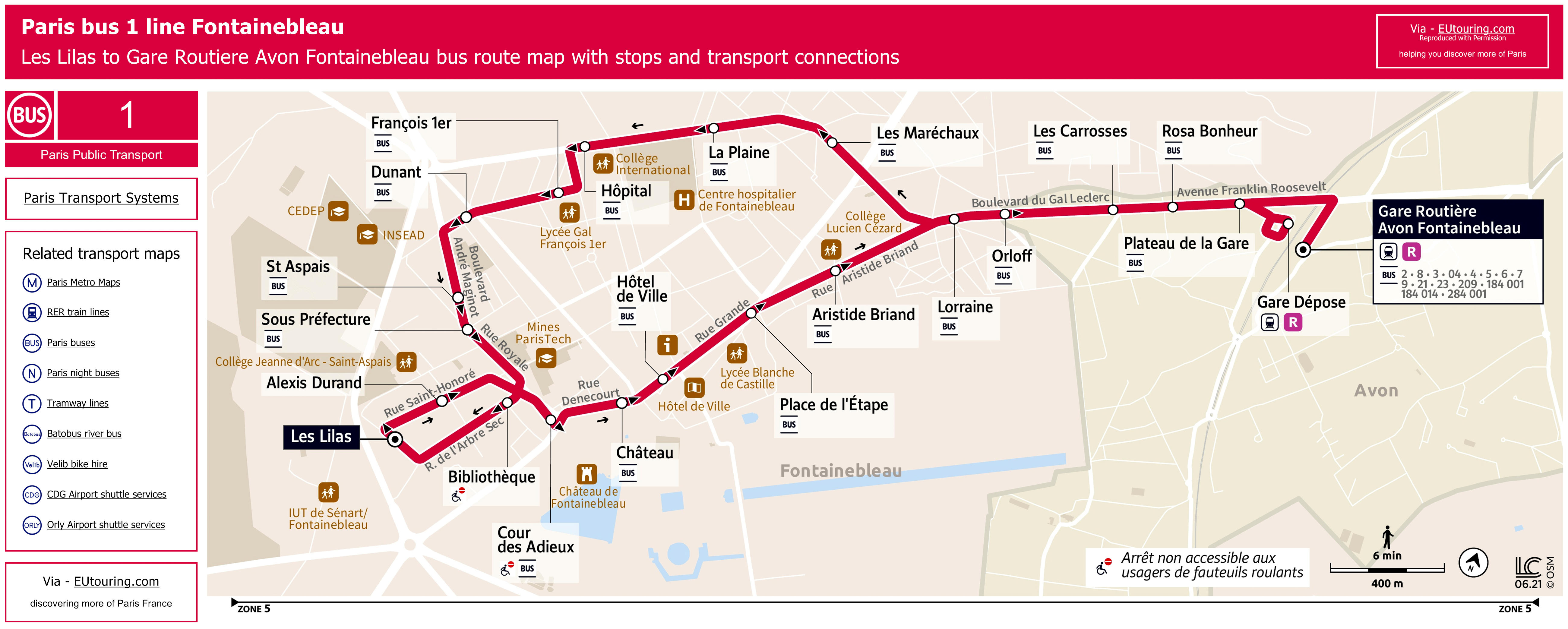 How to get to Chateau de Fontainebleau in Paris using public transport