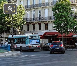 Paris RATP buses Place Edmond-Rostand