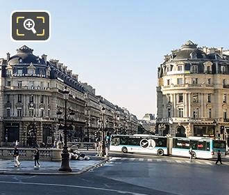 Paris RATP bus Place de l'Opera