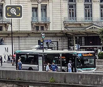 Paris RATP bus Musee d'Orsay