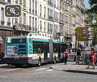 Paris RATP bus Quai des Orfevres