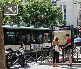 Paris RATP bus Charles Michels