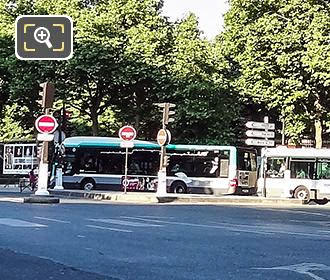 Paris RATP buses Jardin du Luxembourg