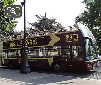 Paris BigBus Avenue Winston Churchill