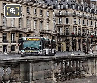 Paris RATP bus Rue de Rivoli