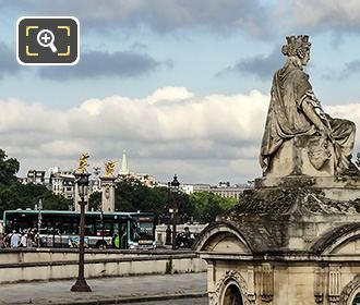 Paris RATP bus Pont de la Concorde