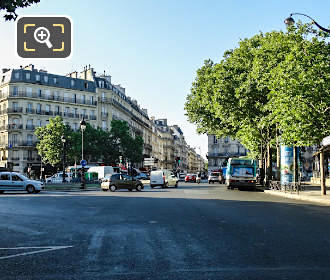 Paris RATP bus stops Place Edmond Rostand