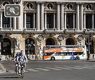 Paris Foxity tour bus Opera Garnier