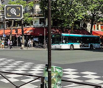 Paris RATP bus Boulevard Saint-Michel
