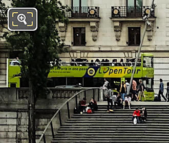 Paris L'OpenTour bus Musee d'Orsay