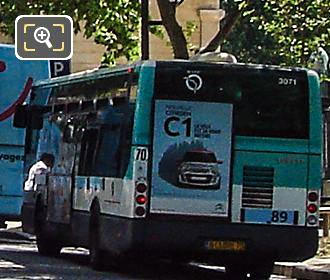 Paris RATP bus 89 Jardin des Plantes