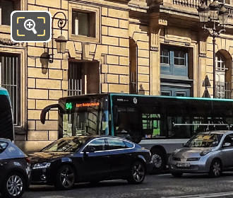 Paris RATP bus 94 Rue Royale